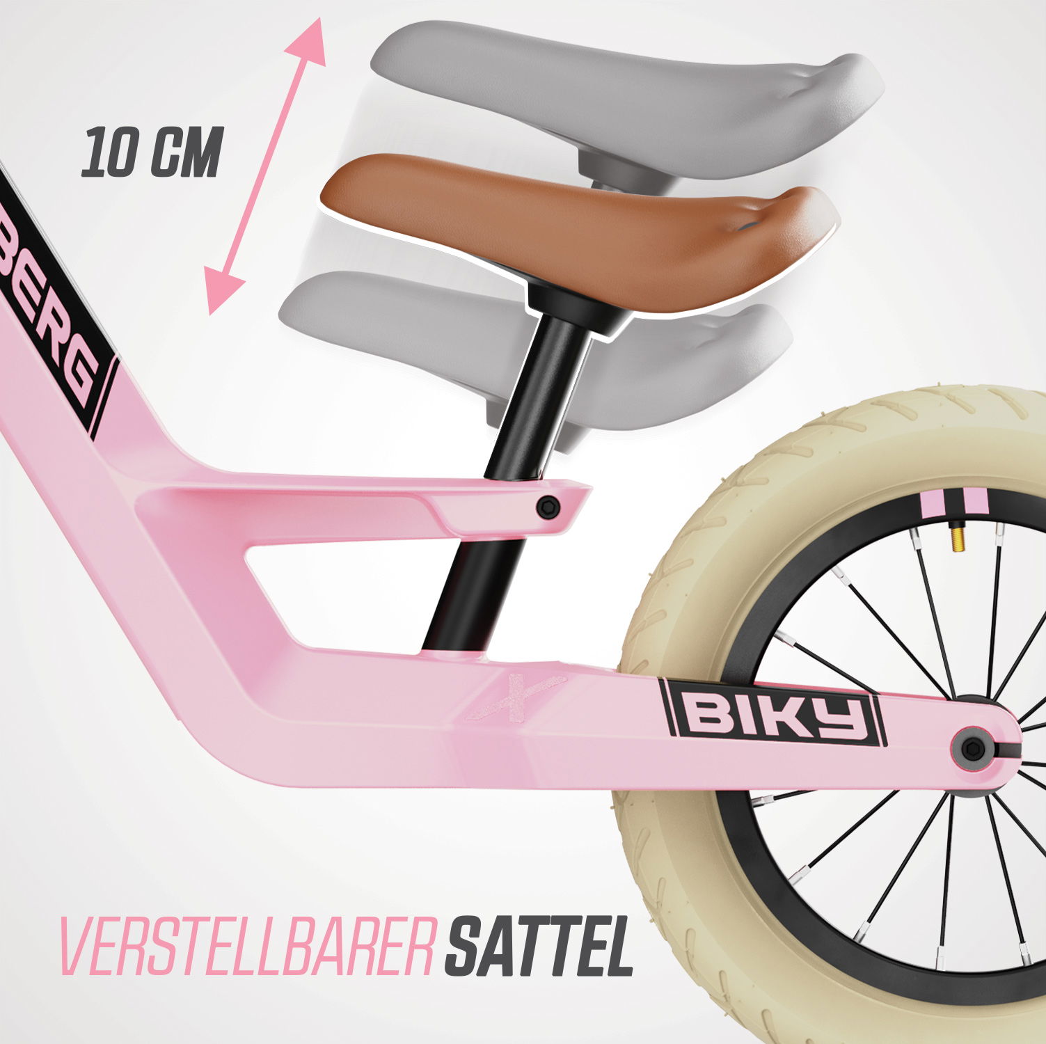 BERG Laufrad Biky Retro Pink BERG Laufrad Biky Retro Pink